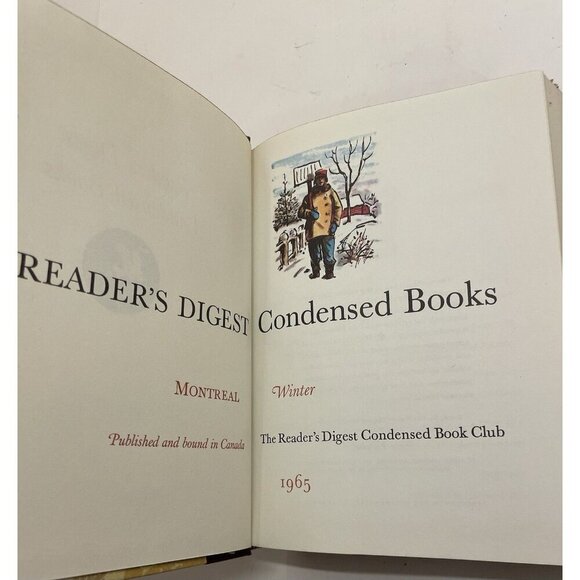 Readers Digest Condensed Books 1st Ed 1964 Decorative Cloth HC - Near Mint - Picture 5 of 10